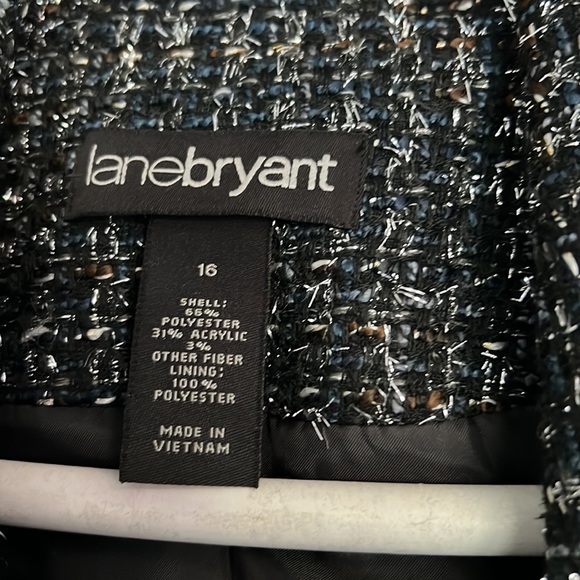 Lane Bryant Tweed Blazer - Picture 2 of 3